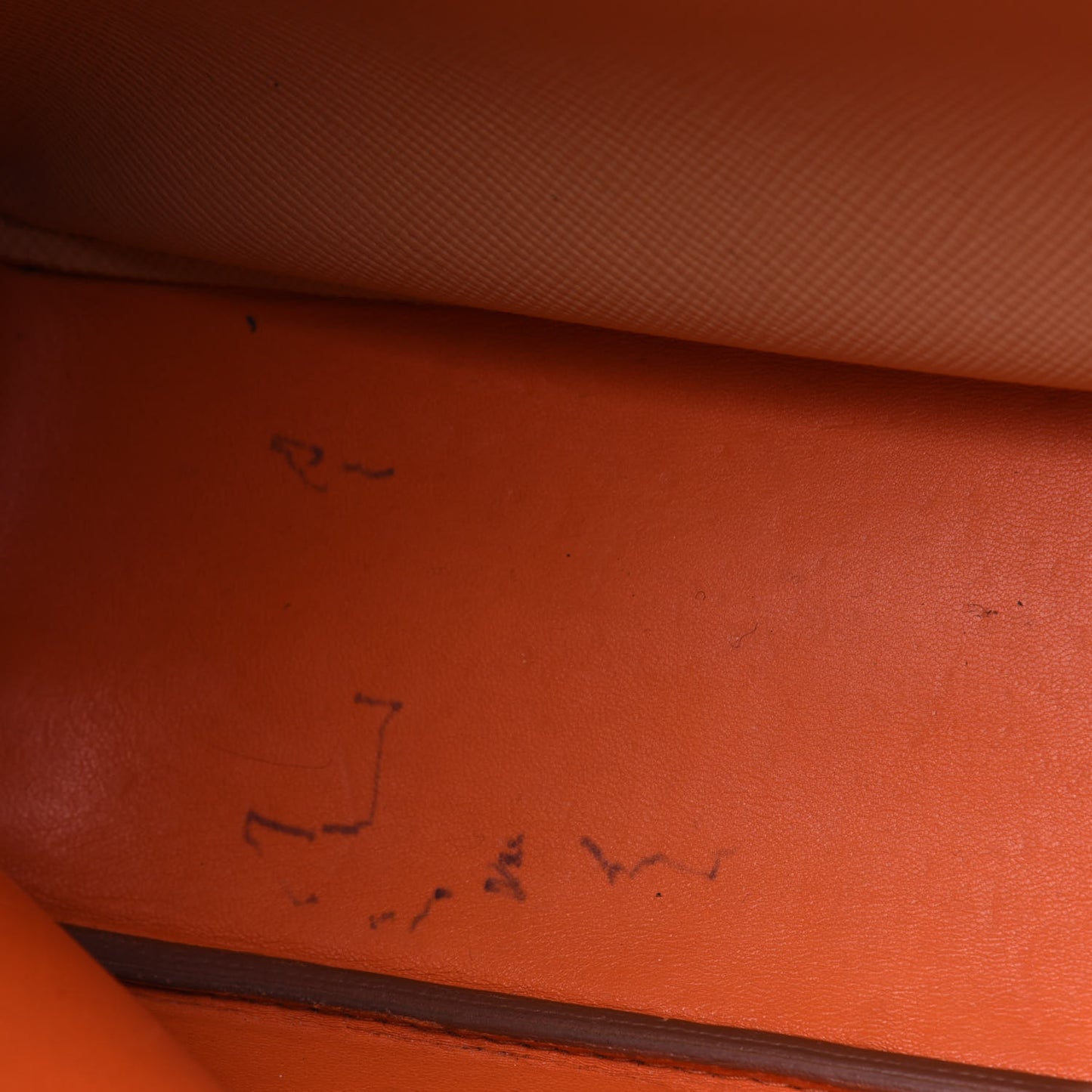 Saffiano Cuir Medium Double Bag Noisette Papaya