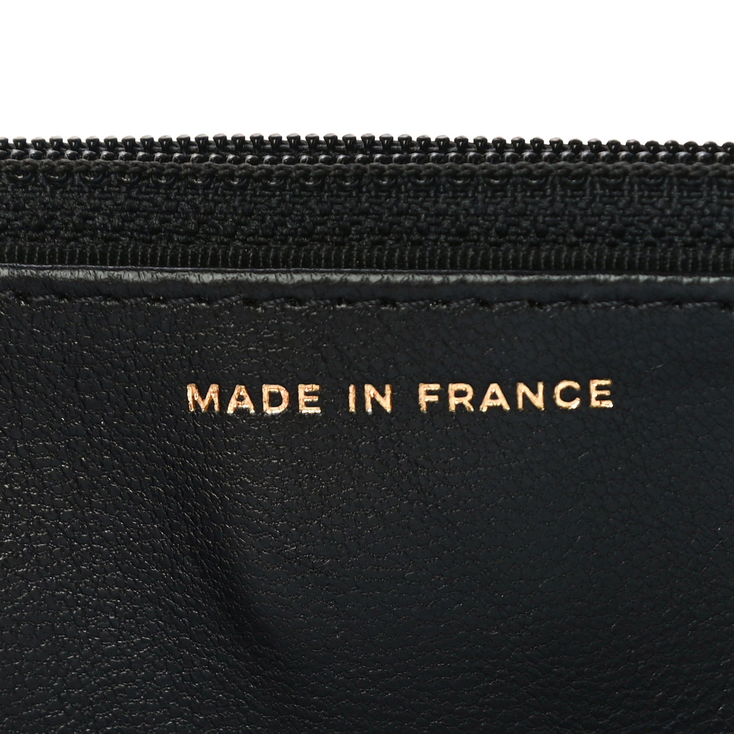 Goatskin Quilted Quilted Like A Wallet Wallet On Chain WOC Black