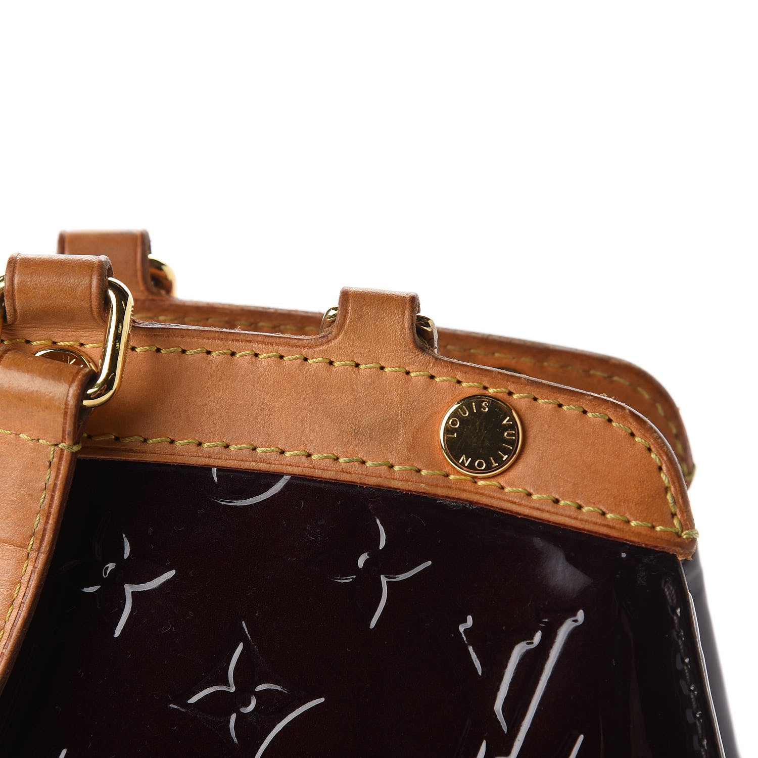 Louis Vuitton Vernis Brea MM Amarante 12 of 15