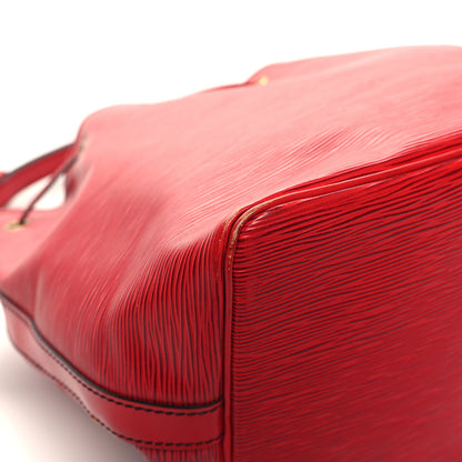 Louis Vuitton Epi Petit Noe Castillan Red 11 of 16
