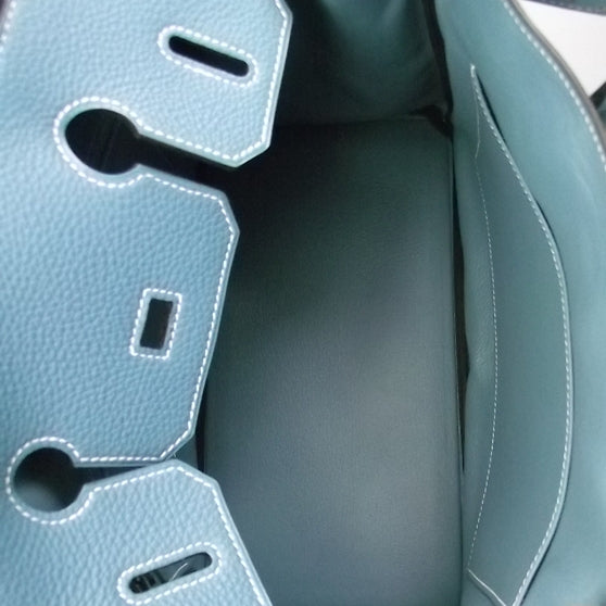 Togo Birkin 30 Blue Jean