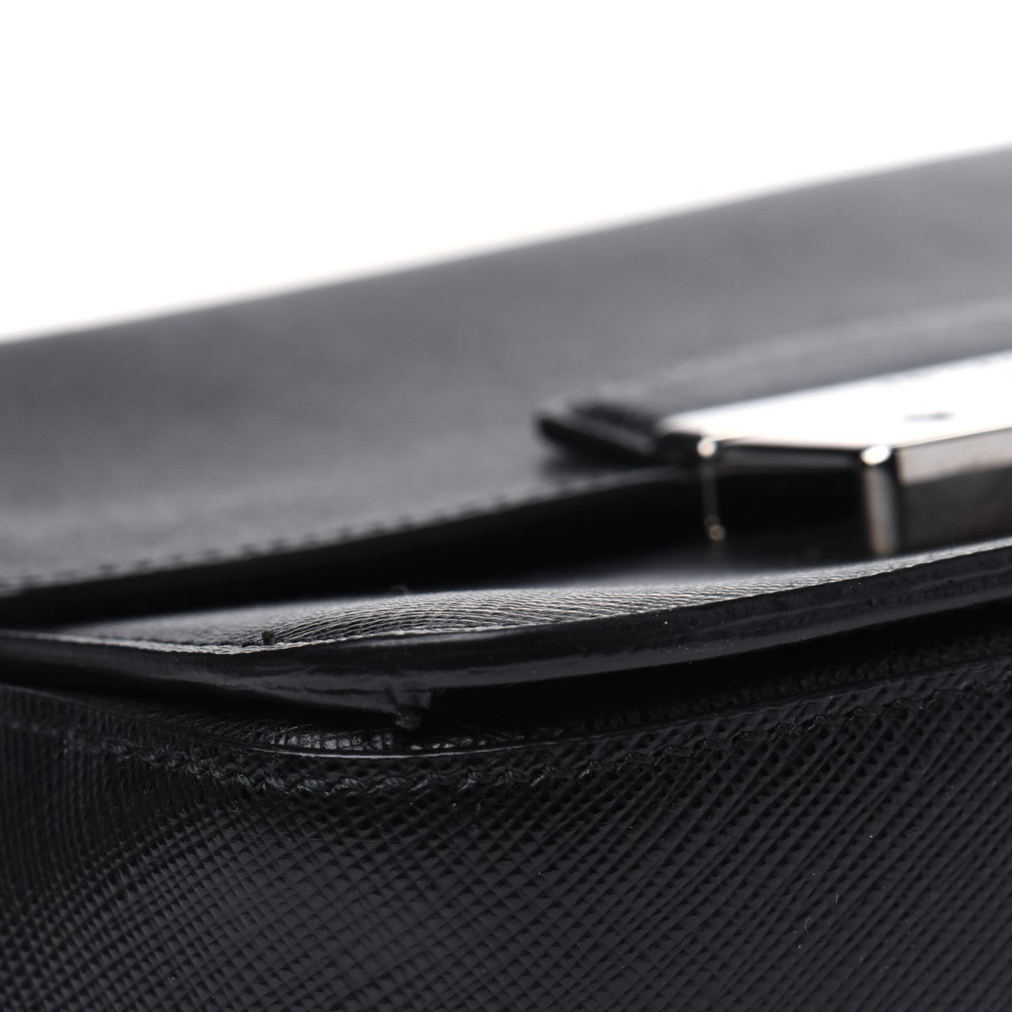 Saffiano Sound Crossbody Bag Black