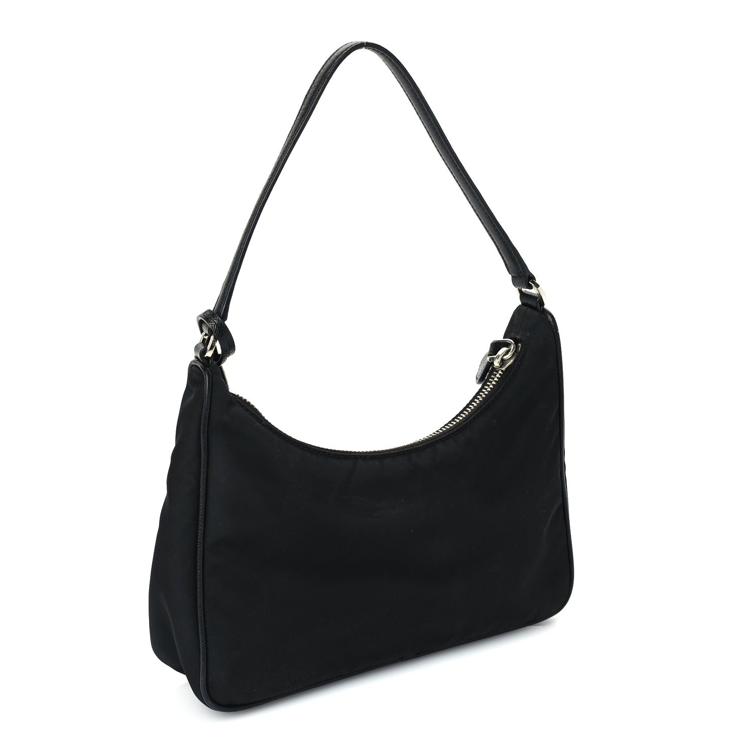 Prada Tessuto Nylon Mini Re-Edition 2000 Bag Black 2 of 7