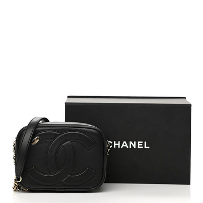 Chanel Calfskin CC Mania Camera Case Black 12 of 12