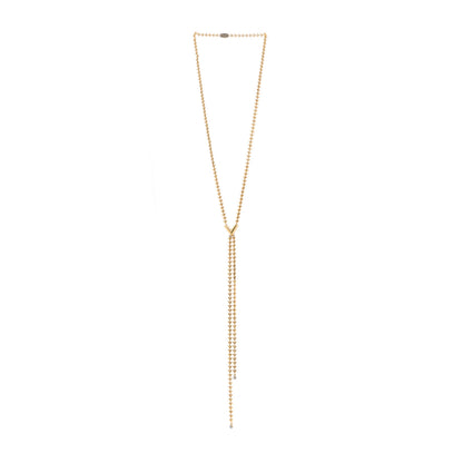 Louis Vuitton Petit Essential V Chain Necklace Gold 3 of 5