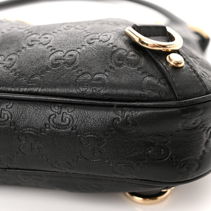 Gucci Guccissima Medium Abbey D Ring Hobo Black 14 of 14