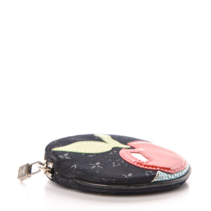 Louis Vuitton Mini Monogram Conte de Fees Apple Round Coin Purse 4 of 7