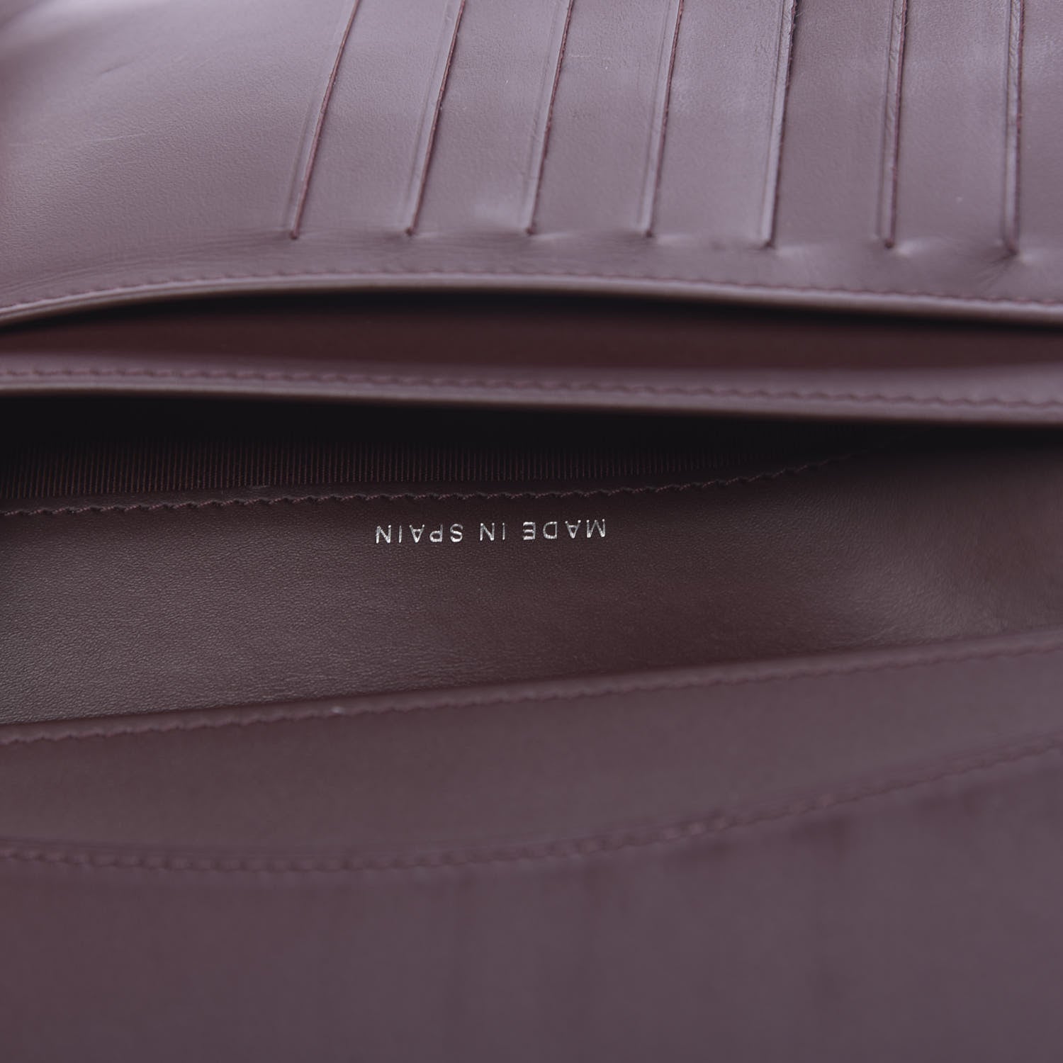 Chanel Caviar Quilted Yen Wallet Black 7 of 9