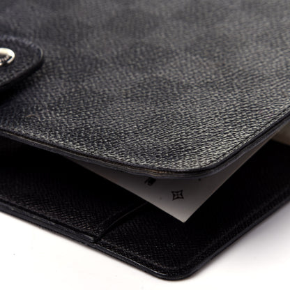 Louis Vuitton Damier Graphite Medium Ring Agenda Cover 9 of 9