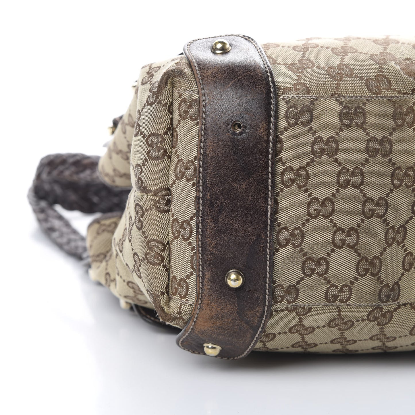 Monogram Medium Pelham Shoulder Bag Dark Brown