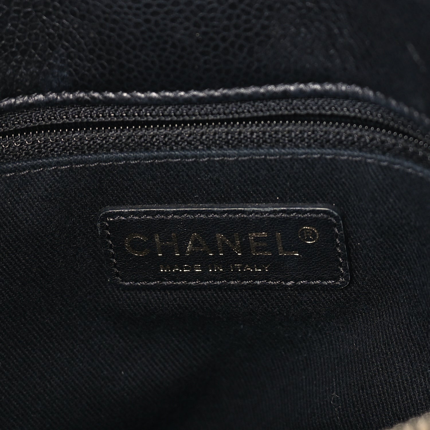 Chanel Caviar Quilted Timeless CC Soft Tote Black 5 of 9