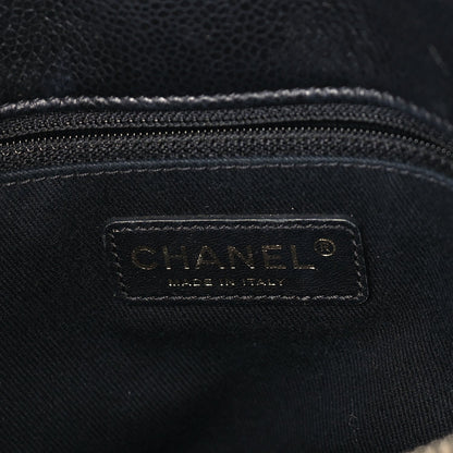 Chanel Caviar Quilted Timeless CC Soft Tote Black 5 of 9