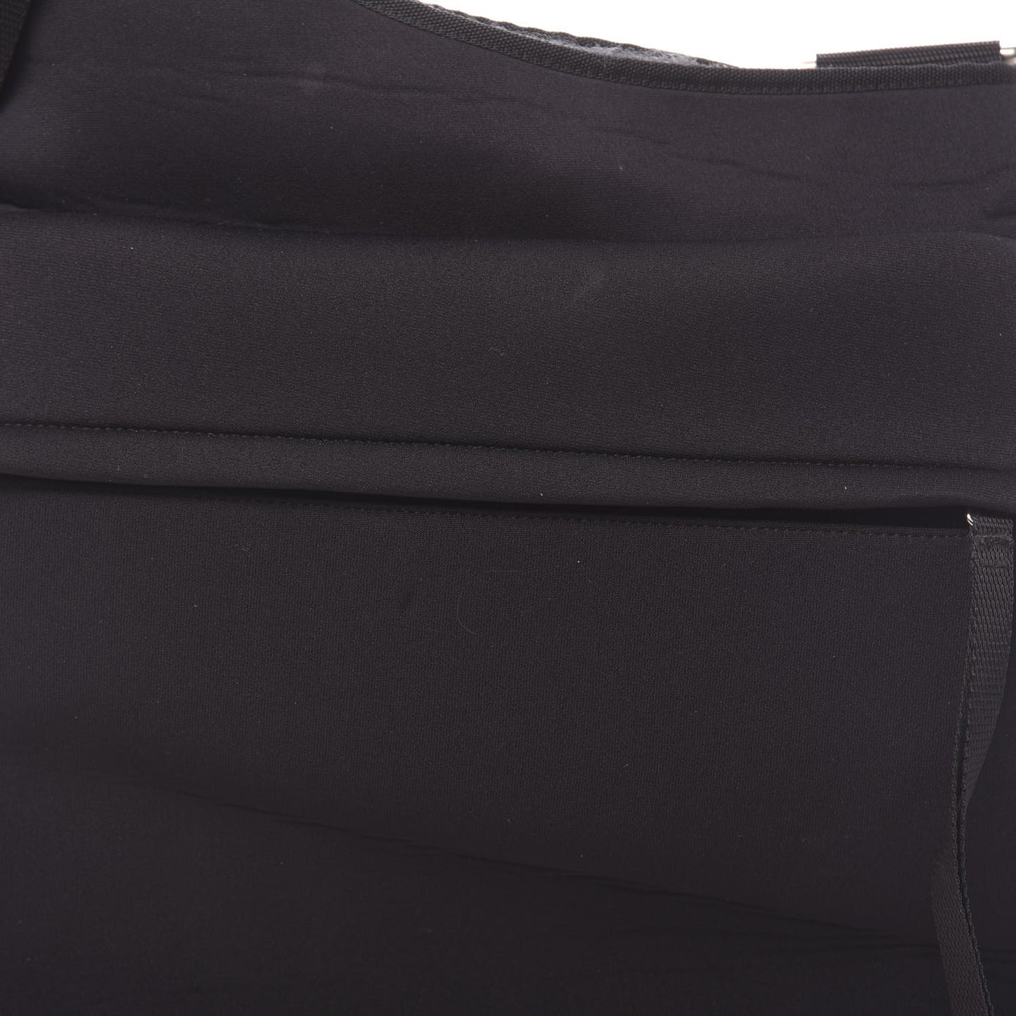 Neoprene Sling Messenger Bag Black