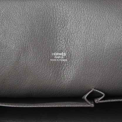 Hermes Taurillon Clemence Jypsiere 31 Etain 7 of 11