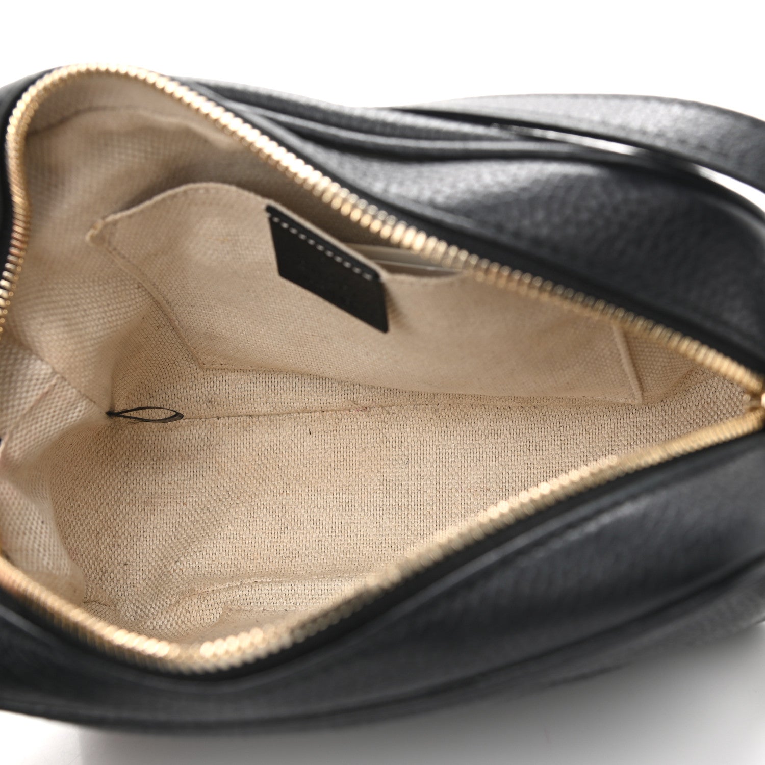 Gucci Pebbled Calfskin Small Soho Disco Bag Black 5 of 10