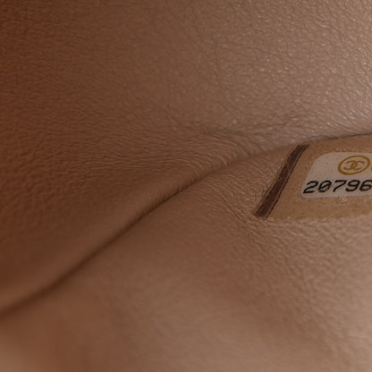 Chanel Pearly Caviar Quilted Mini Rectangular Flap Beige 7 of 11