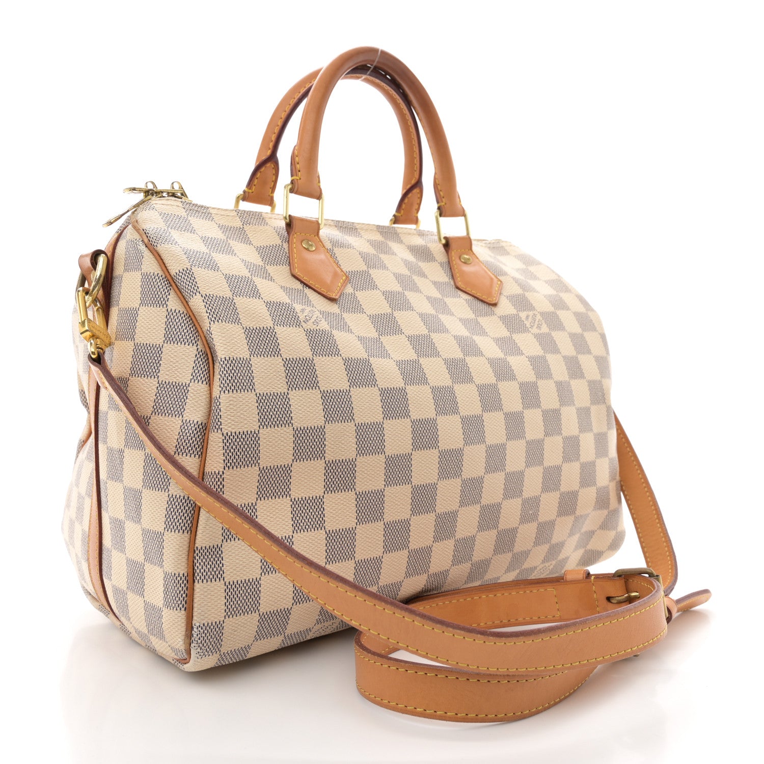 Louis Vuitton Damier Azur Speedy Bandouliere 30 3 of 14