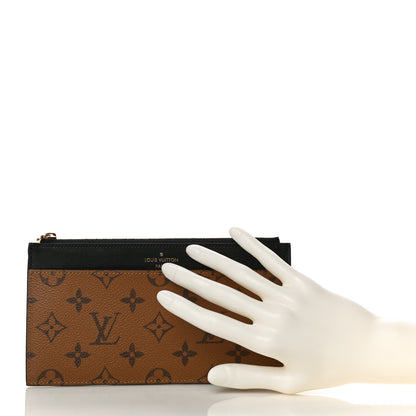 Louis Vuitton Reverse Monogram Slim Purse 2 of 10