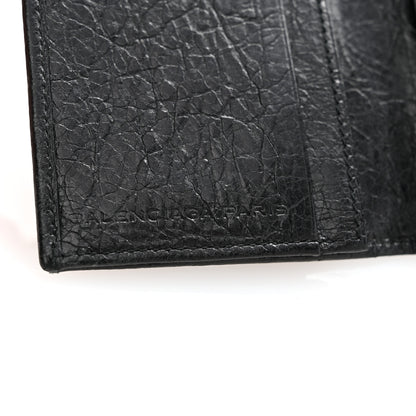 Balenciaga Agneau Giant 12 Gold Card Case Black 6 of 8