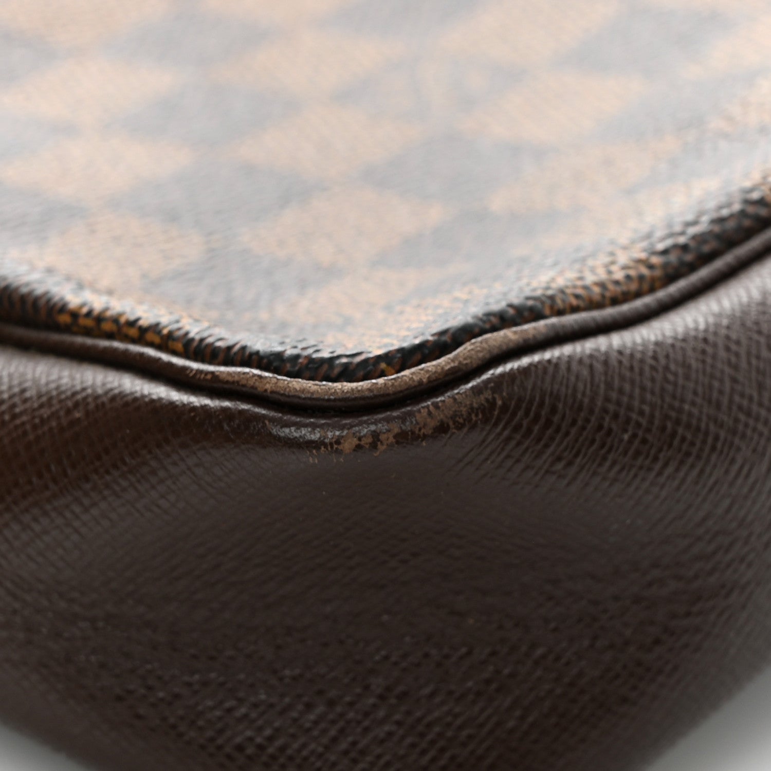 Louis Vuitton Damier Ebene Trousse Make Up Bag Pochette 9 of 18