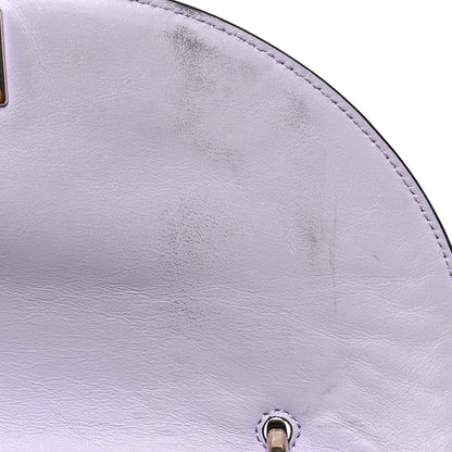 Salvatore Ferragamo Calfskin Sofia Rainbow Top Handle Bag Black 11 of 11