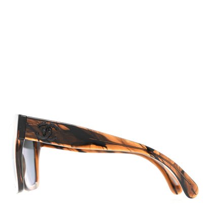 Chanel Mirror CC Sunglasses 5357 Brown 3 of 8