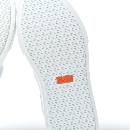 Hermes Calfskin Day Sneakers 36 White 6 of 8