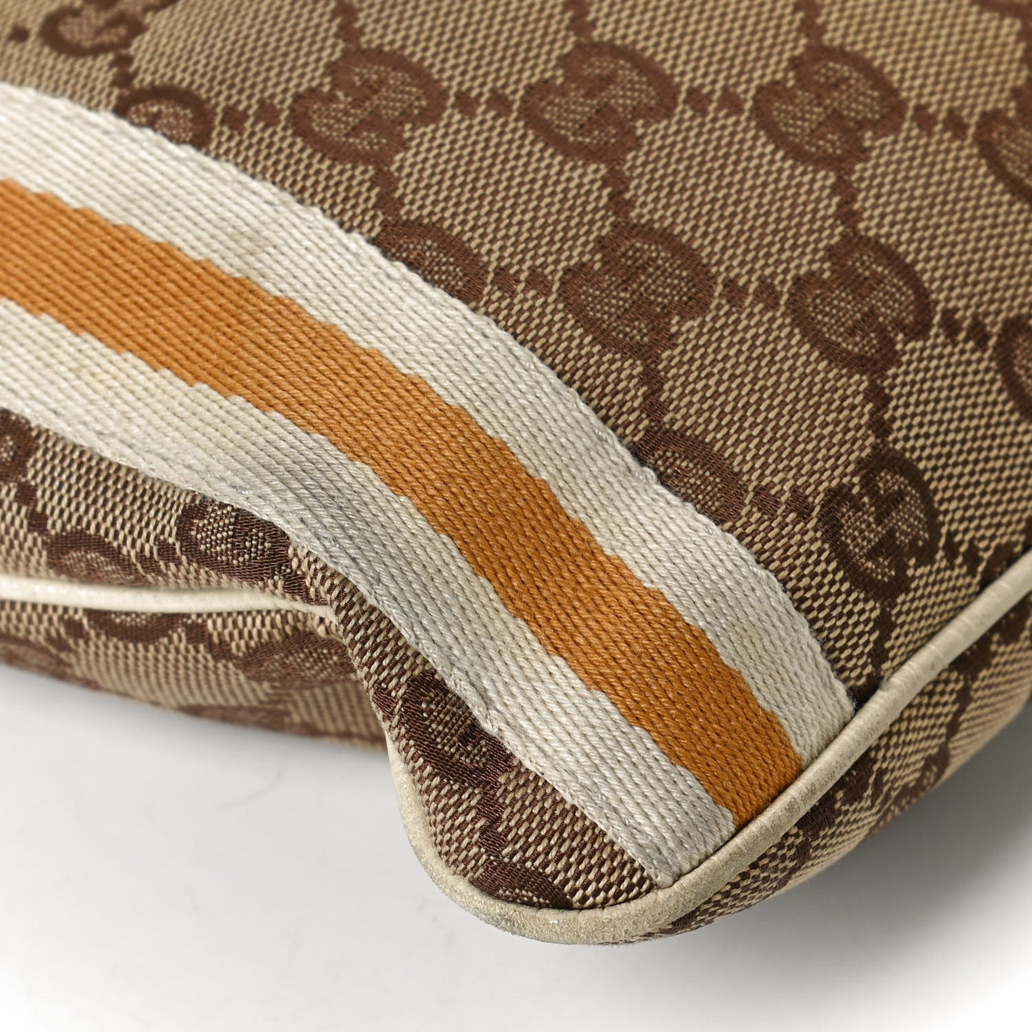 Monogram Web Jolicoeur Charms Messenger White