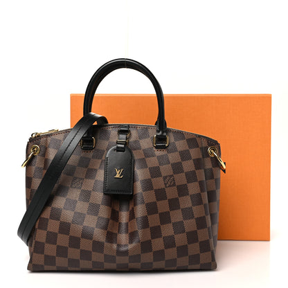 Louis Vuitton Damier Ebene Odeon Tote PM Black 10 of 10
