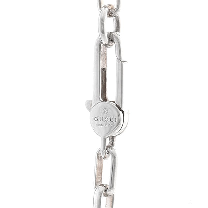 Gucci Sterling Silver Interlocking G Pendant Necklace 4 of 5