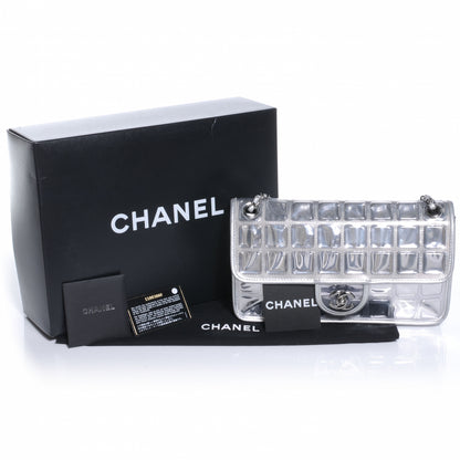 Chanel Vinyl Ice Cube Large Flap Bag 5 of 8