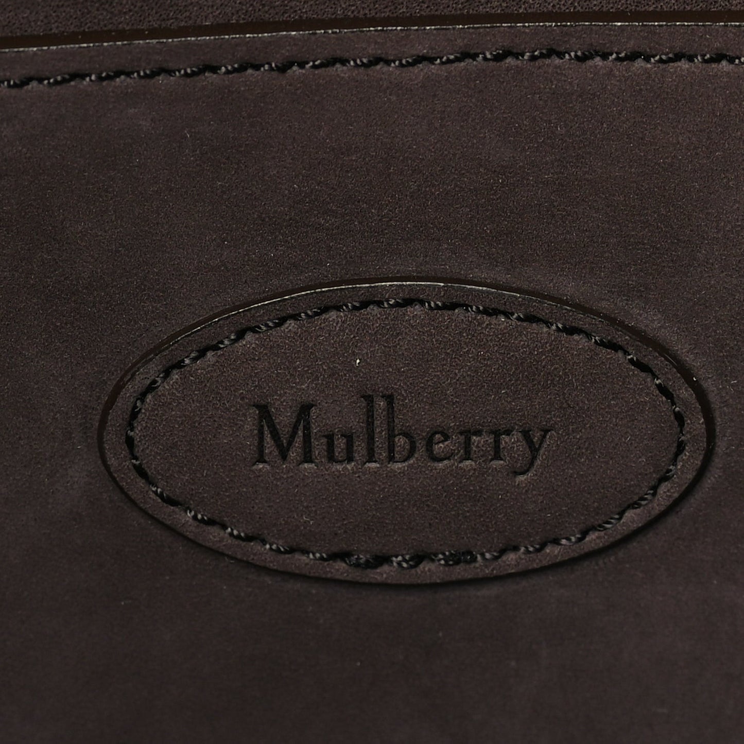 Nubuck Small Soft Bayswater Satchel Ebony