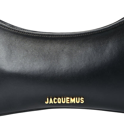 Jacquemus Smooth Calfskin Le Bisou Perle  Black 6 of 8