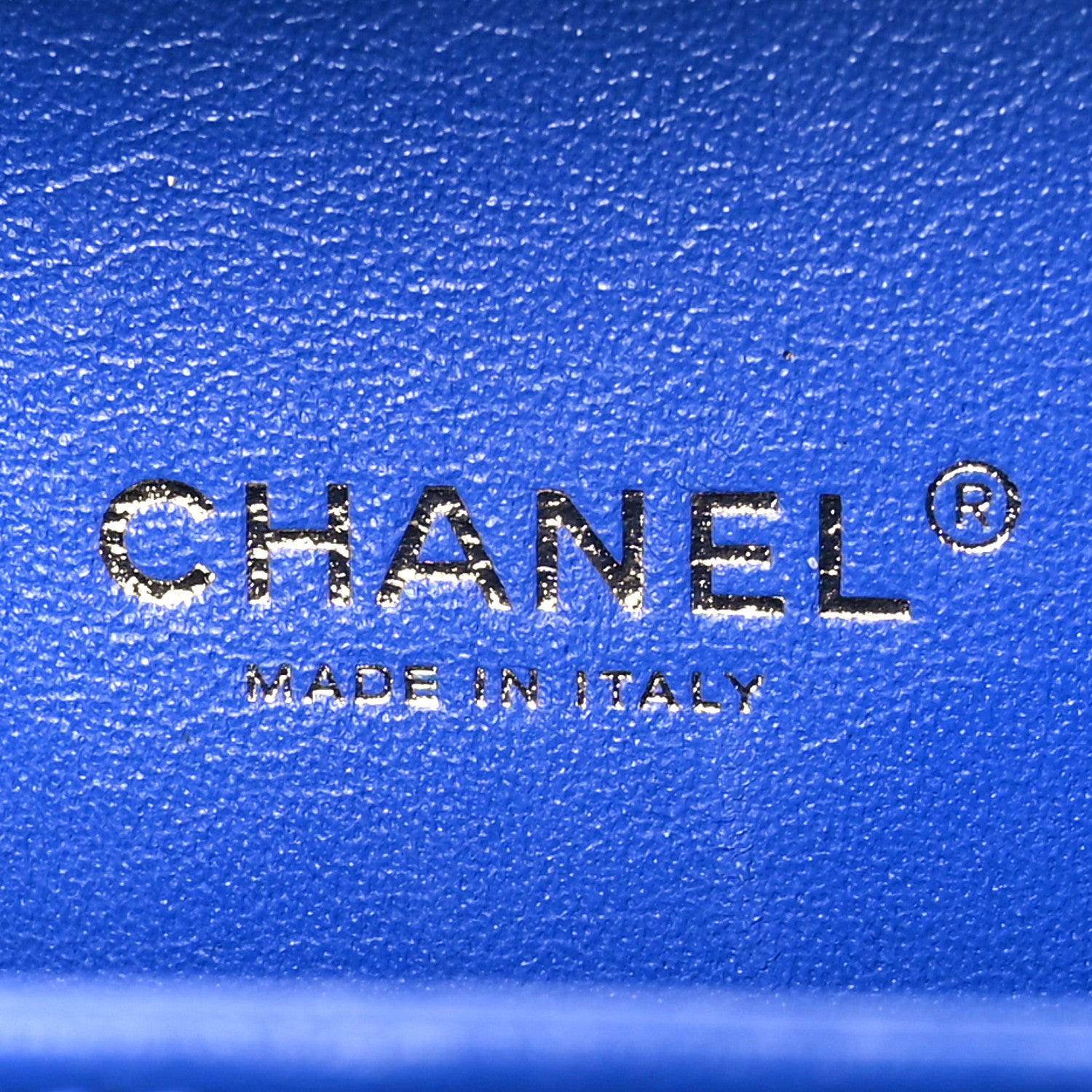 Chanel Caviar Quilted Small CC Filigree Vanity Case Blue White Red 6 of 11