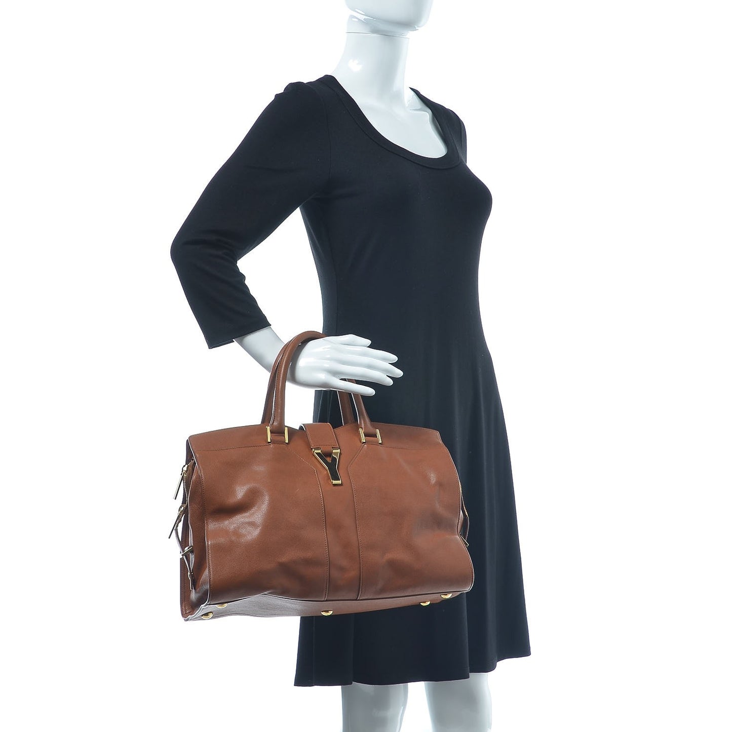 Sheepskin Medium Cabas Chyc Whiskey