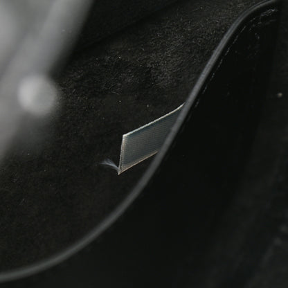 Chloe Small Grain Calfskin Kiss Bag Black 7 of 10