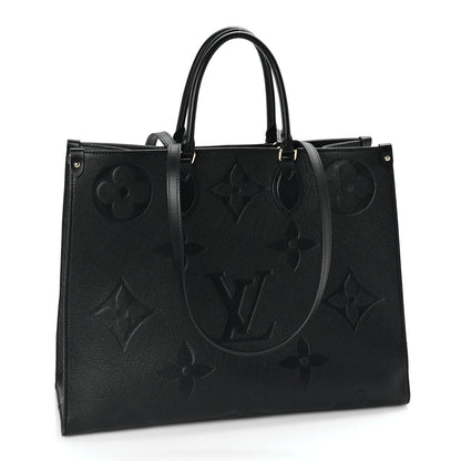 Louis Vuitton Empreinte Monogram Giant Onthego GM Black 2 of 8
