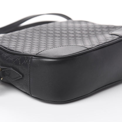 Gucci Microguccissima Mini Bree Messenger Bag Black 7 of 8