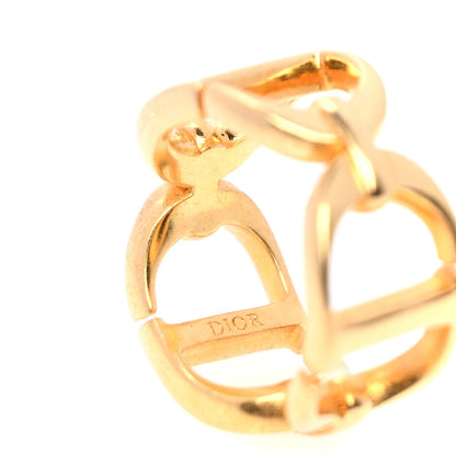 Christian Dior Metal CD Ring  Gold 3 of 4