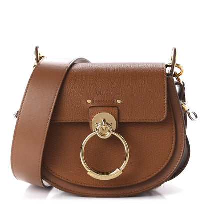 Chloe Calfskin Small Tess Bag Caramel 1 of 9