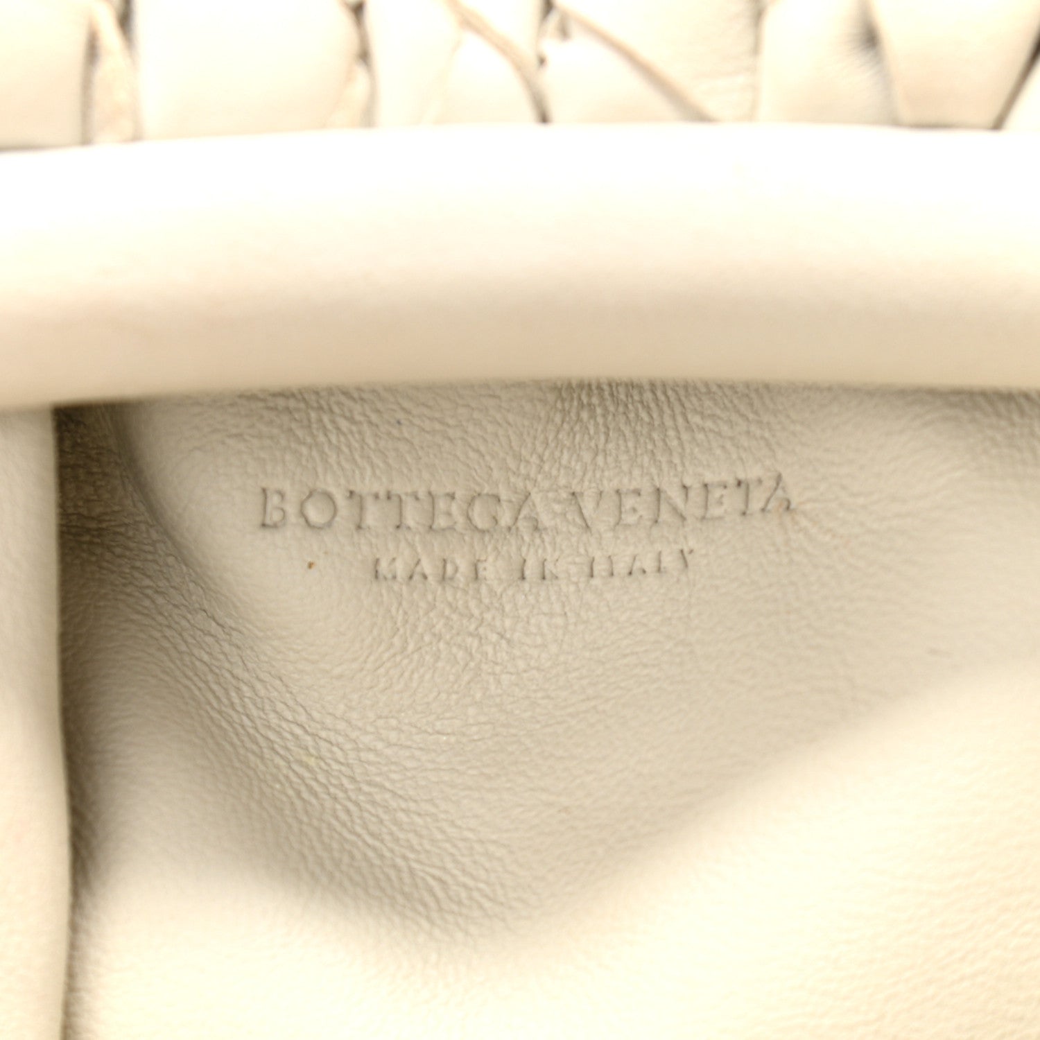 Bottega Veneta Nappa Intrecciato The Mini Pouch Plaster 6 of 10