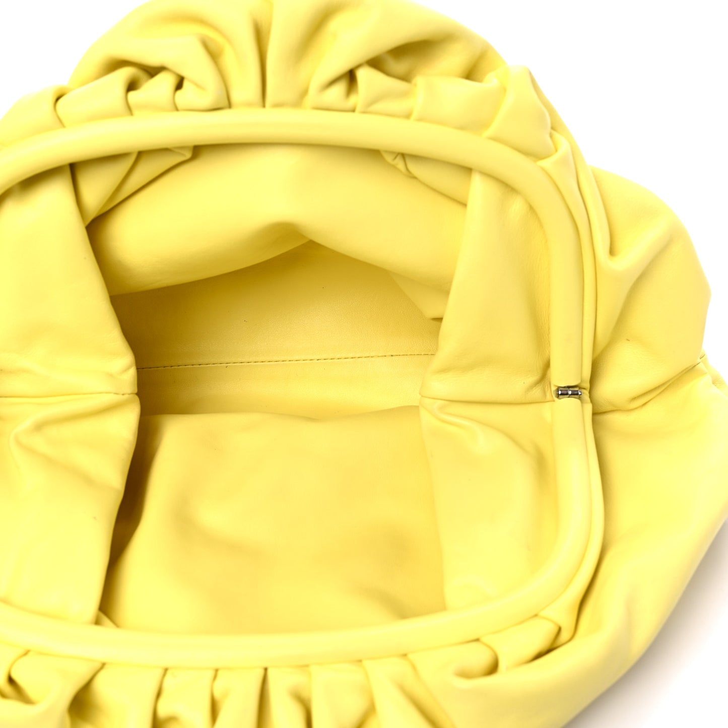 Smooth Butter Calf The Pouch Oversized Clutch Sherbert