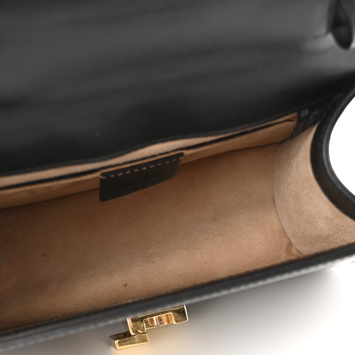 Calfskin Mini Sylvie Top Handle Bag Black