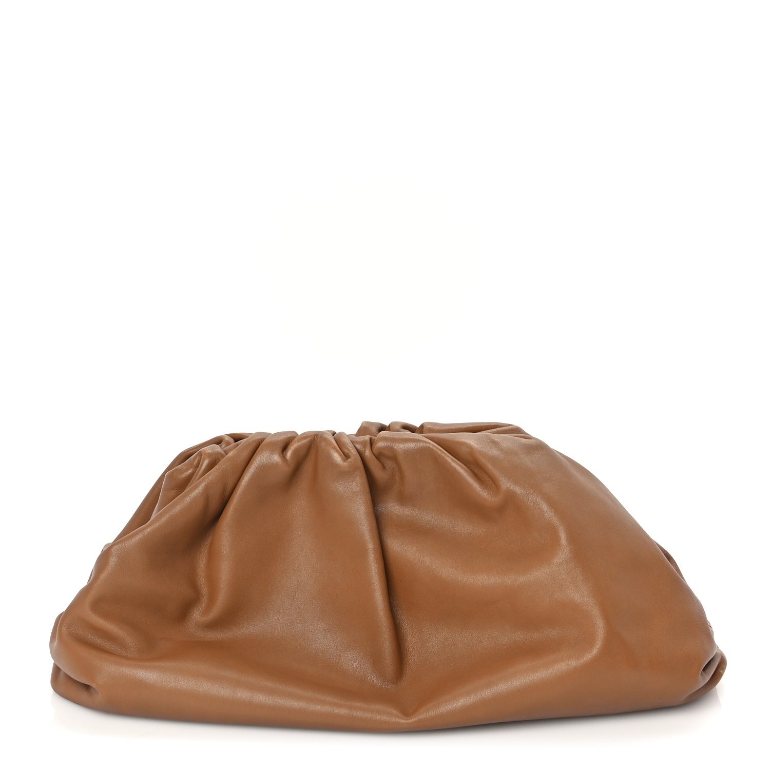 Bottega Veneta Smooth Butter Calf The Pouch Oversized Clutch Cammello 1 of 9