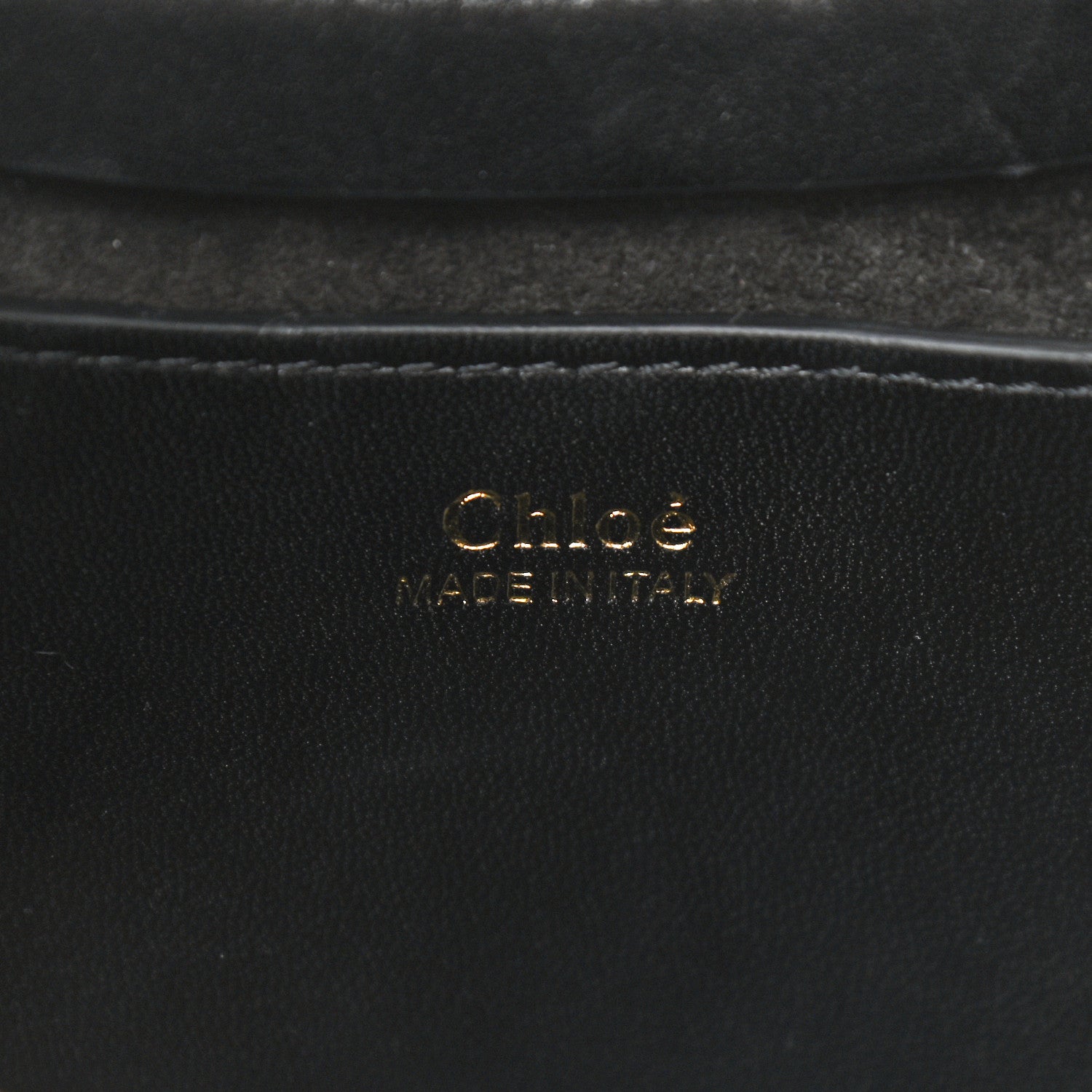 Chloe Small Grain Calfskin Kiss Bag Black 6 of 10