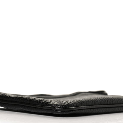 MCM Visetos Anya Shopper Tote Pouch Black 7 of 10