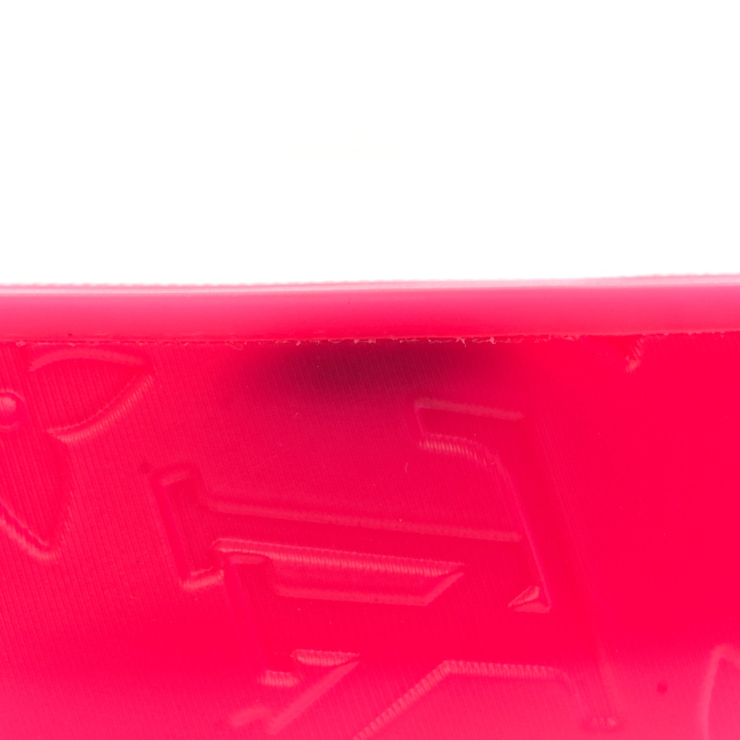 Louis Vuitton Rubber Embossed Monogram Mens Waterfront Mules 11 Pink 9 of 10