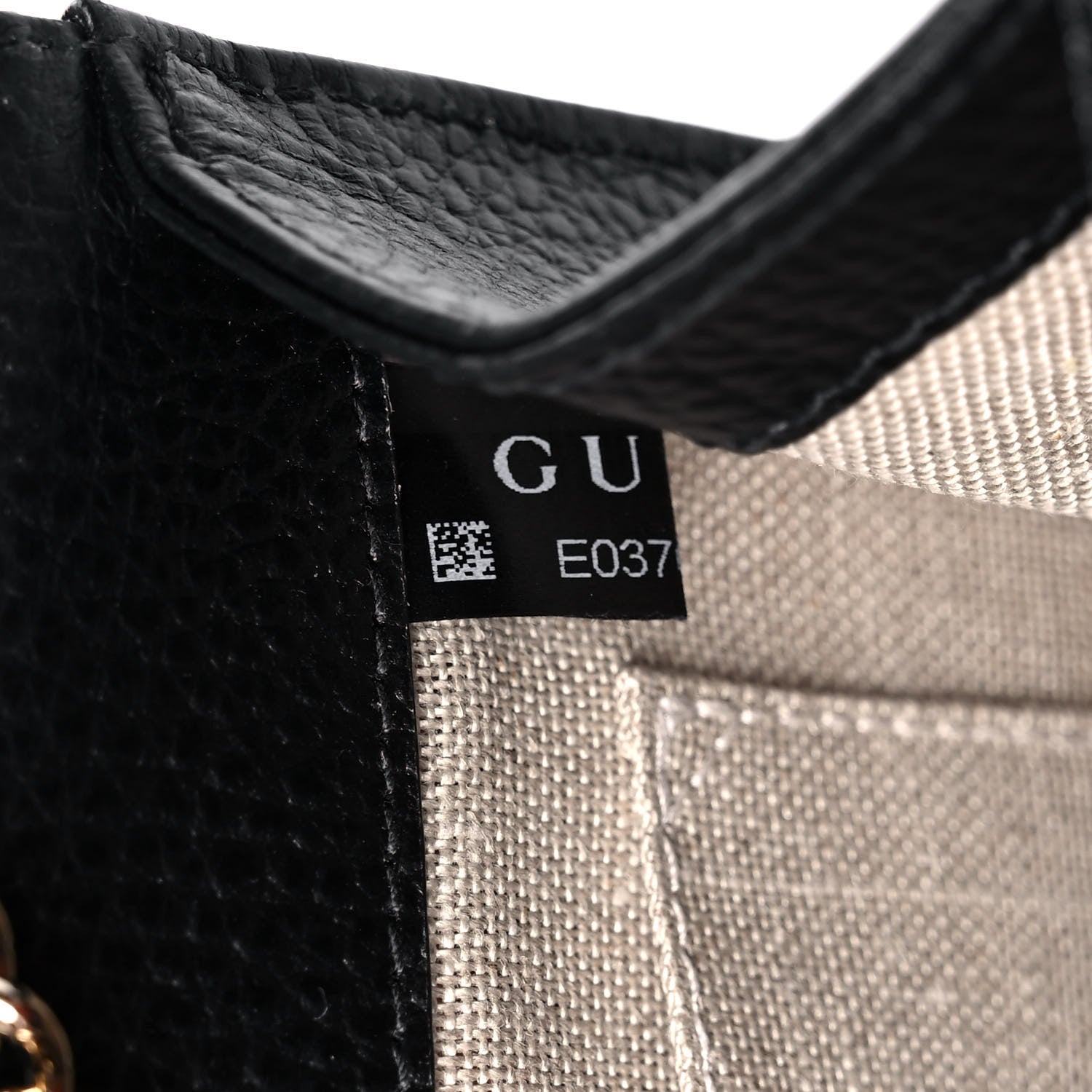 Gucci Dollar Calfskin Small Interlocking G Shoulder Bag Black 8 of 12