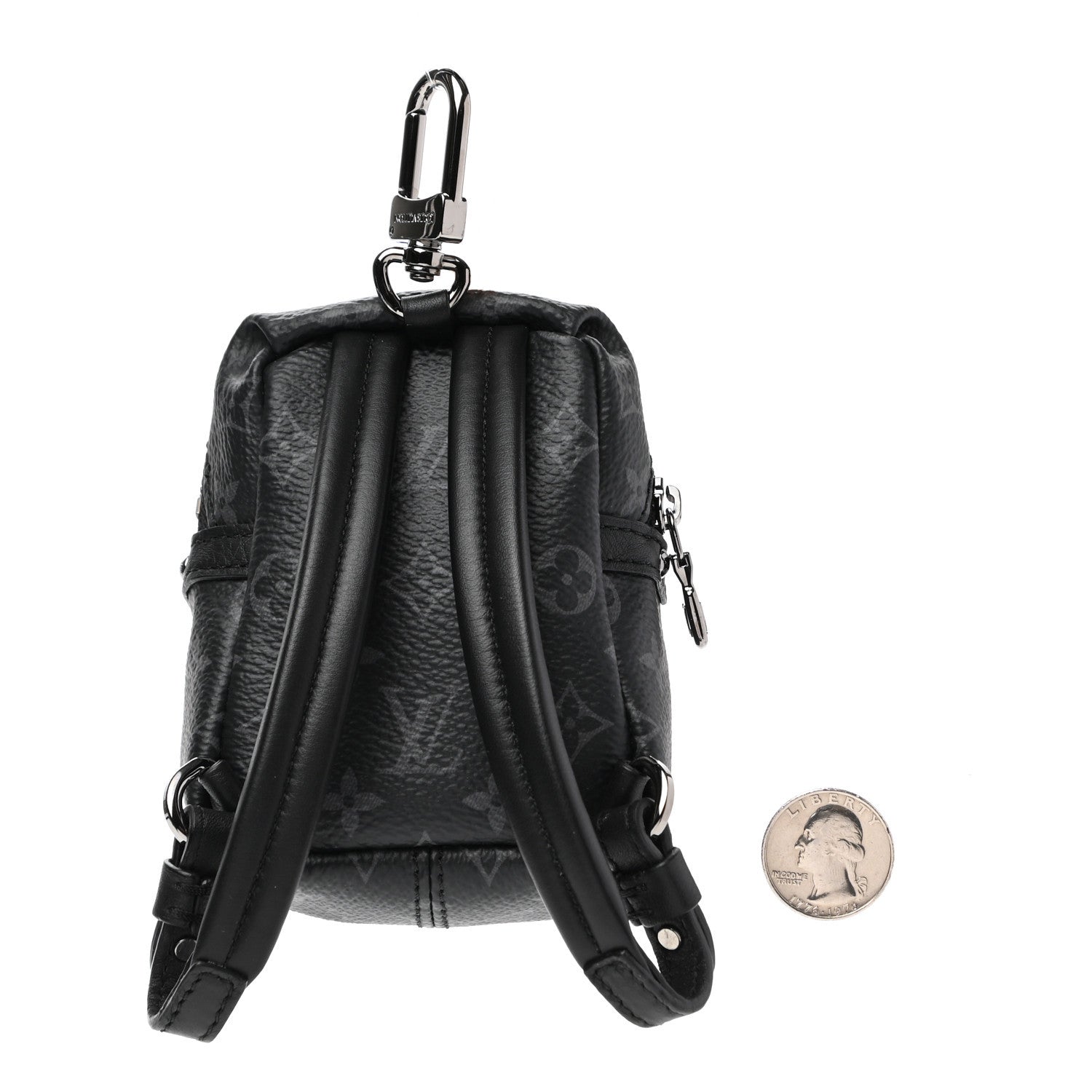 Louis Vuitton Monogram Eclipse Backpack Bag Charm 2 of 5