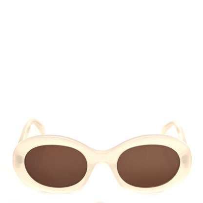 Celine Acetate Triomphe 01 Sunglasses CL 40194U White 2 of 6